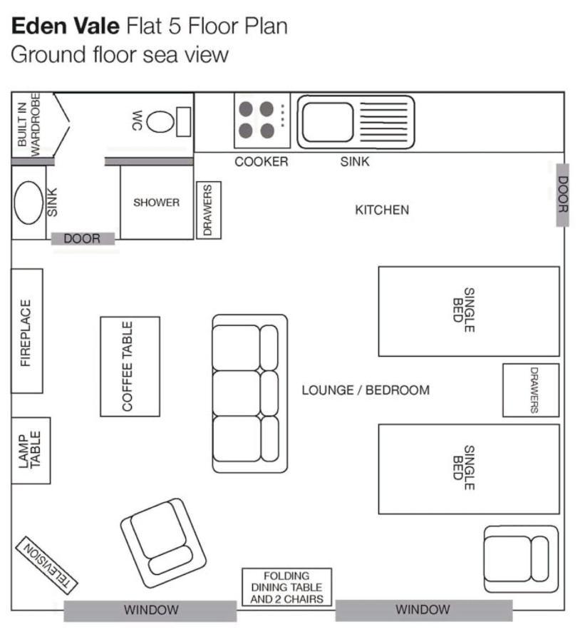 Eden Vale Ground Floor Sea View Apartment 莫克姆 外观 照片